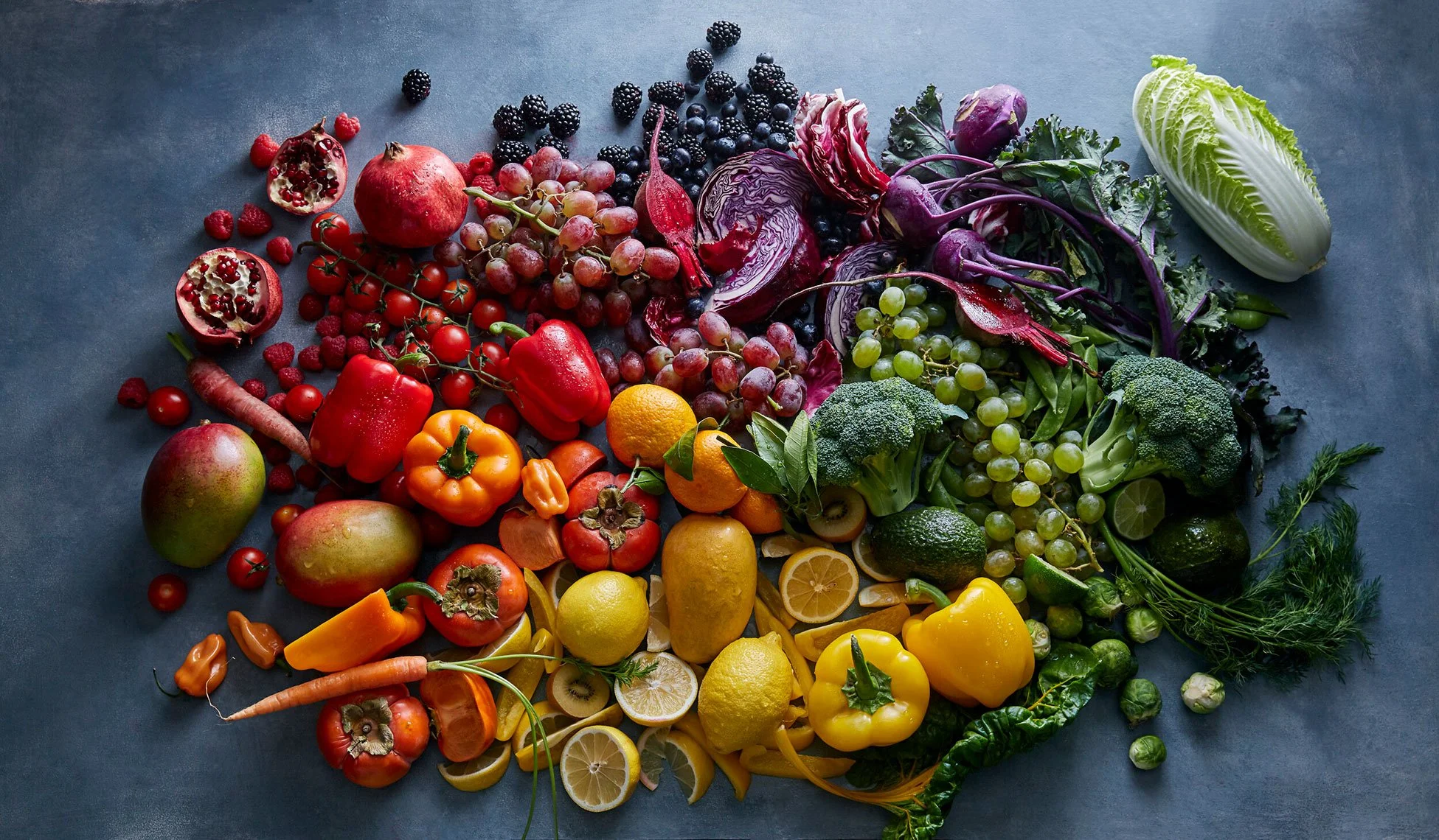 Published cookbook and editorial work by Nathan Carrabba, food, beverage and cosmetic stylist