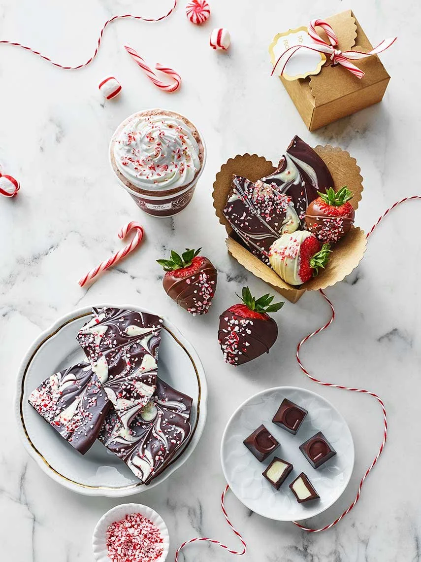 Dessert and sweets styling by Julie Hopper, food stylist