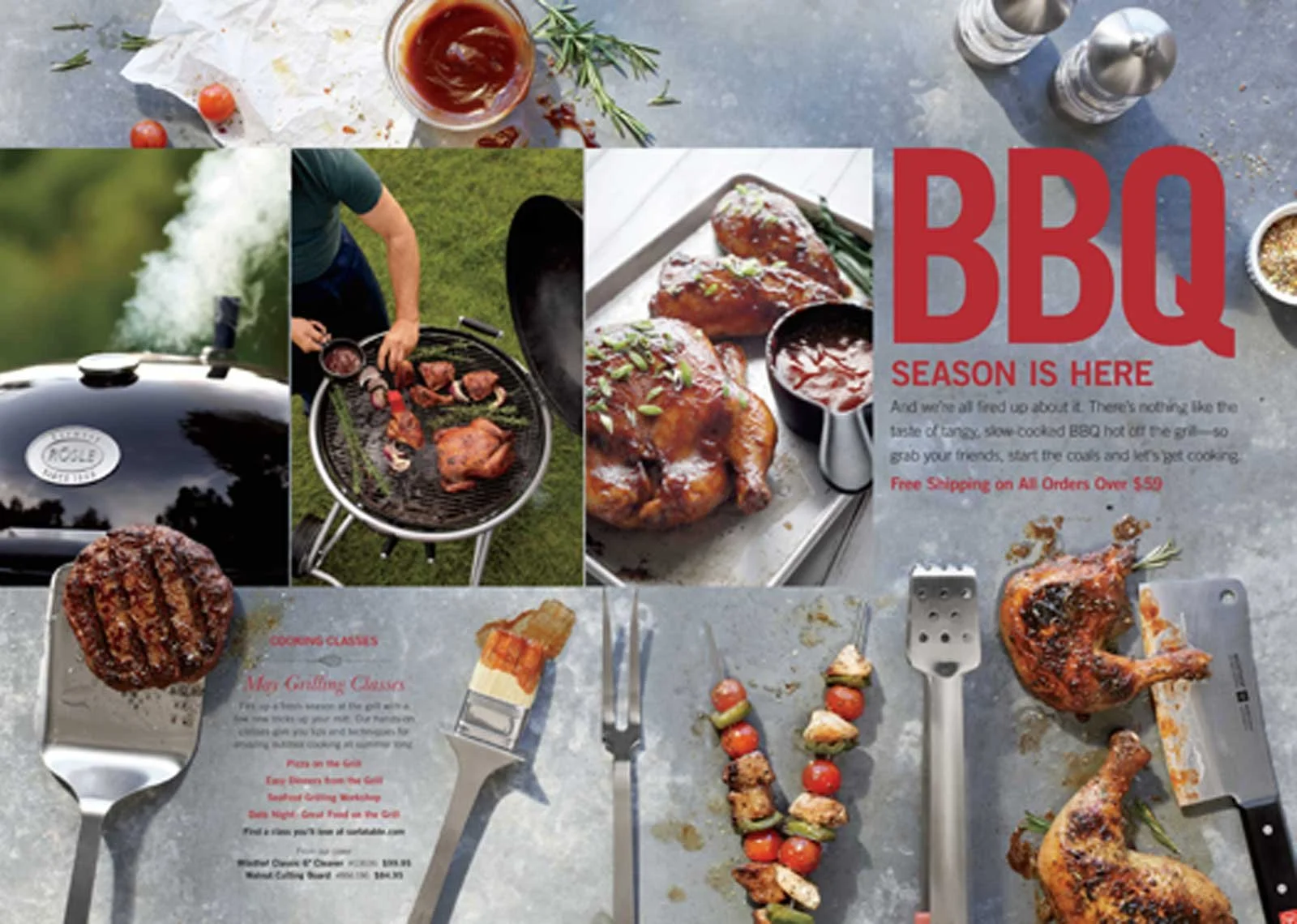 Published cookbook and editorial work by Marah Abel, food stylist