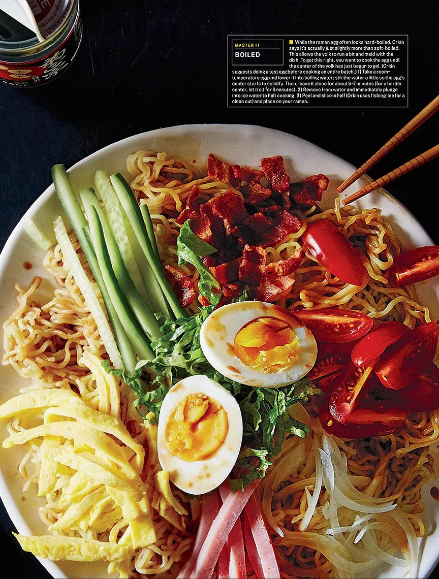 Published cookbook and editorial work by James Ransom, photographer and director
