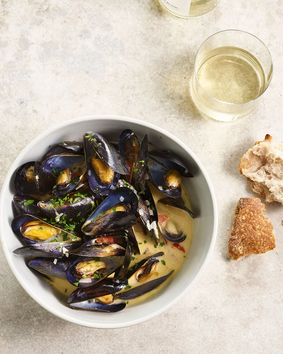 Food and beverage styling by Marah Abel, food stylist