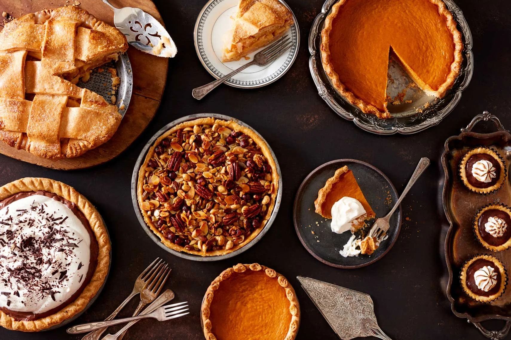 Dessert and sweets styling by Marah Abel, food stylist