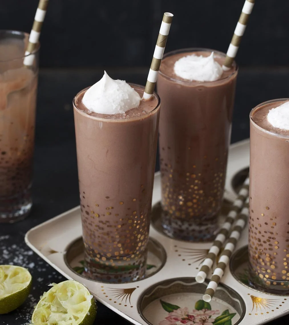 Drink and beverage styling by Julie Hopper, food stylist