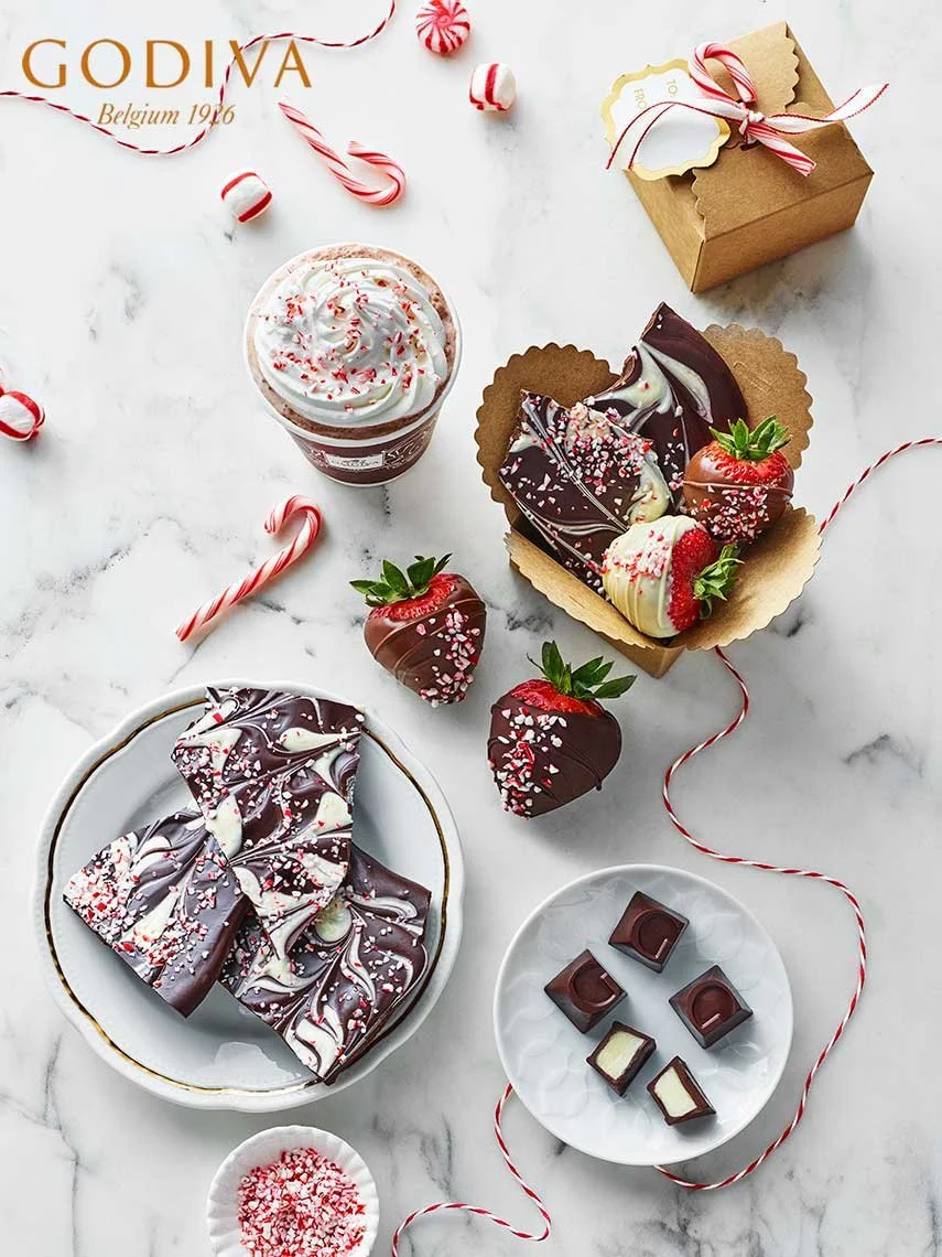 Published cookbook and editorial work by Julie Hopper, food stylist