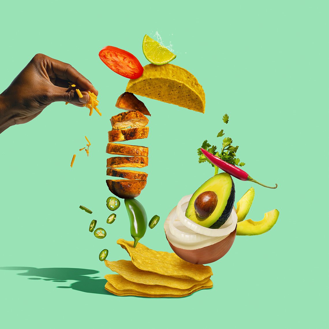 Savory food styling by Marah Abel, food stylist