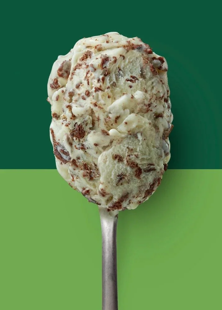 Ice cream styling by Julie Hopper, food stylist