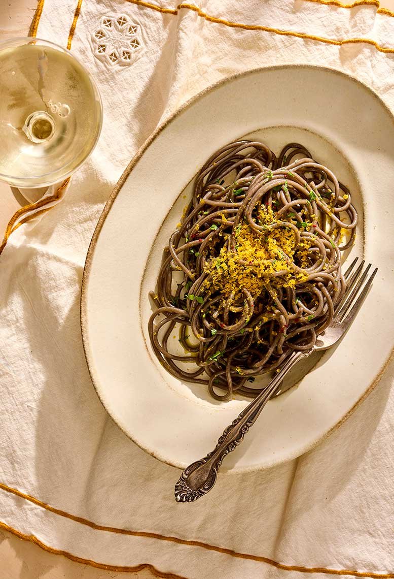 Savory food styling by Marah Abel, food stylist