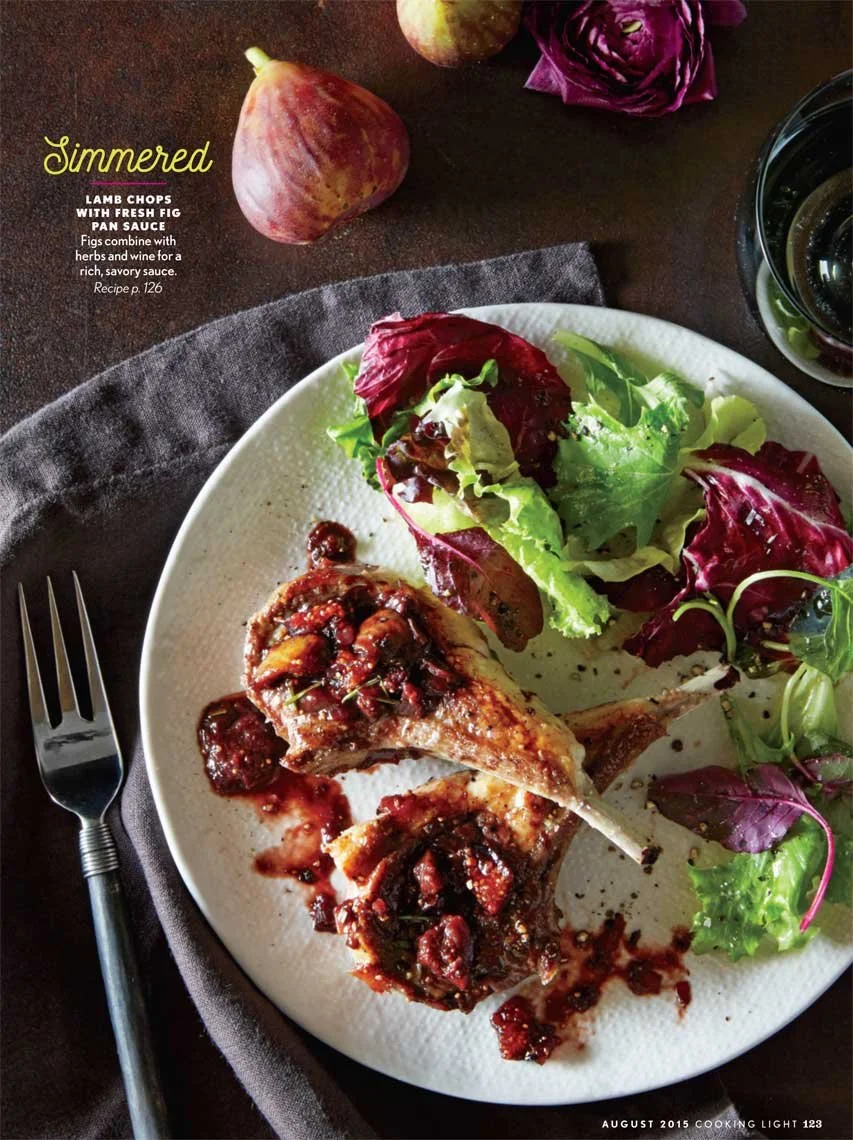 Published cookbook and editorial work by James Ransom, photographer and director