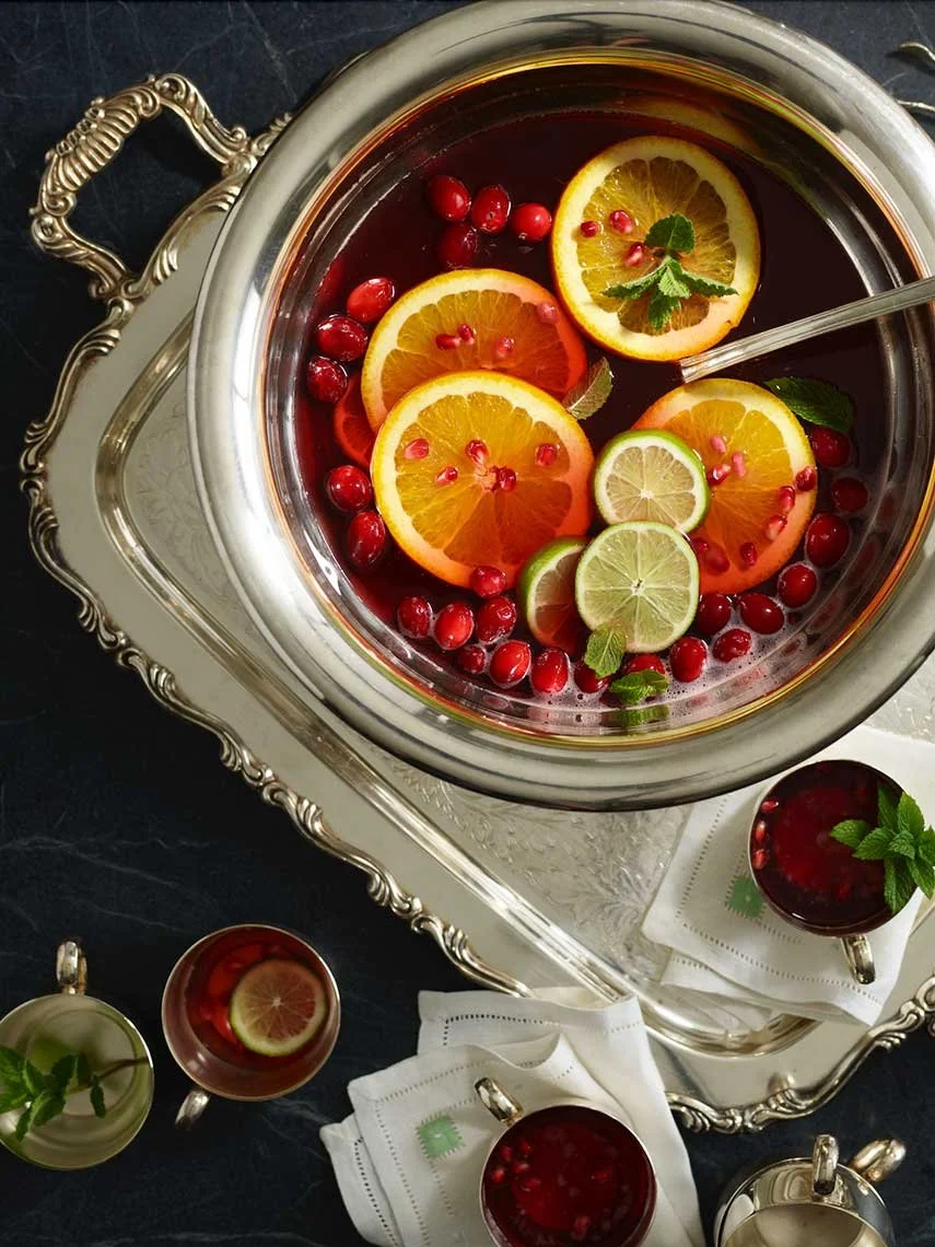 Drink and beverage styling by Marah Abel, food stylist