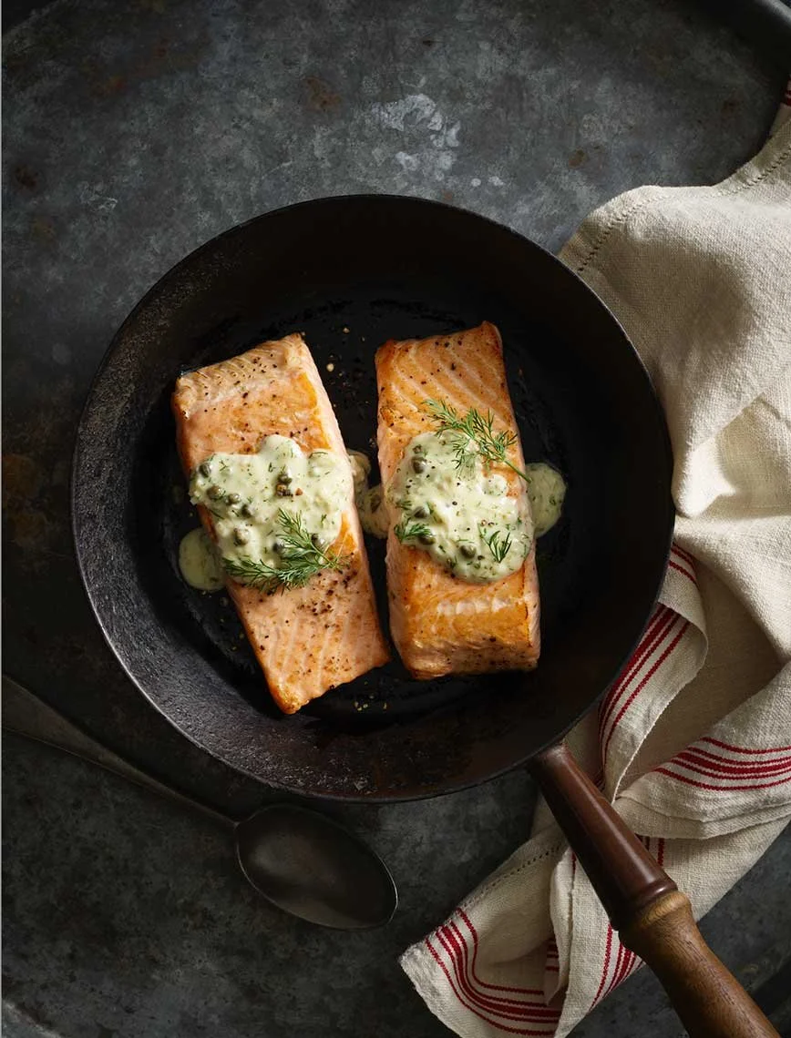 Food and beverage styling by Marah Abel, food stylist