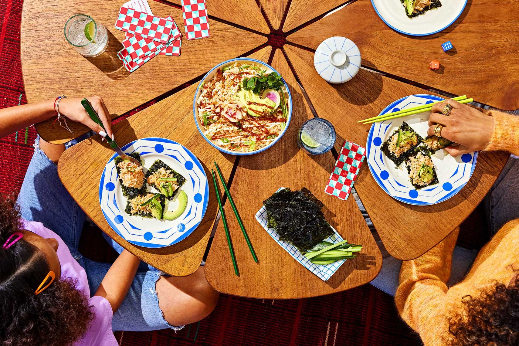Savory food styling by Marah Abel, food stylist