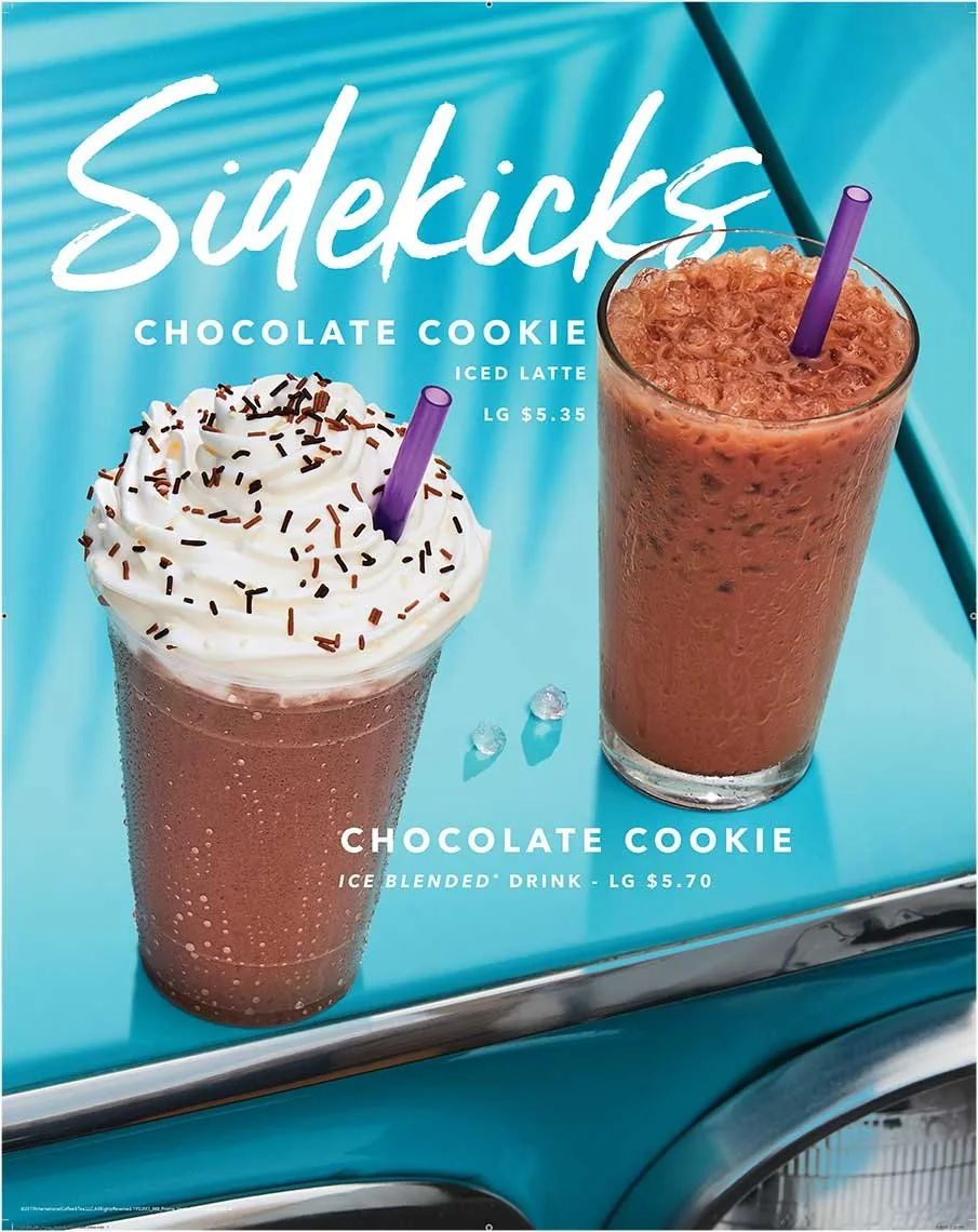 Drink and beverage styling by Marah Abel, food stylist