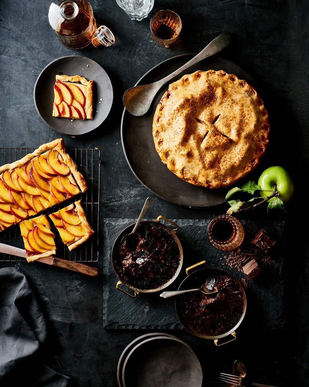Dessert and sweets styling by Nathan Carrabba, food, beverage and cosmetic stylist