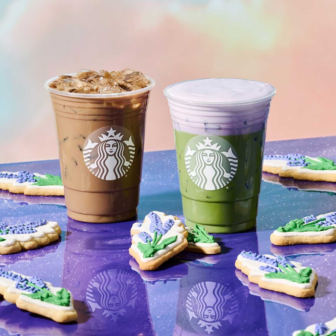 Drink and beverage styling by Marah Abel, food stylist