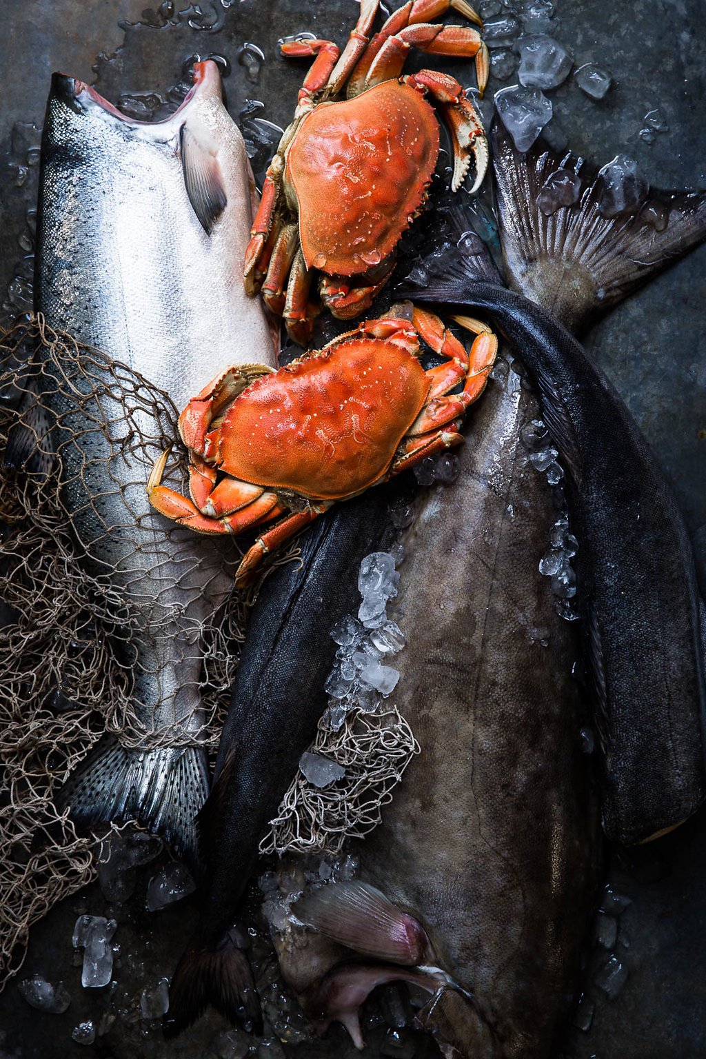 Seafood styling by Julie Hopper, food stylist