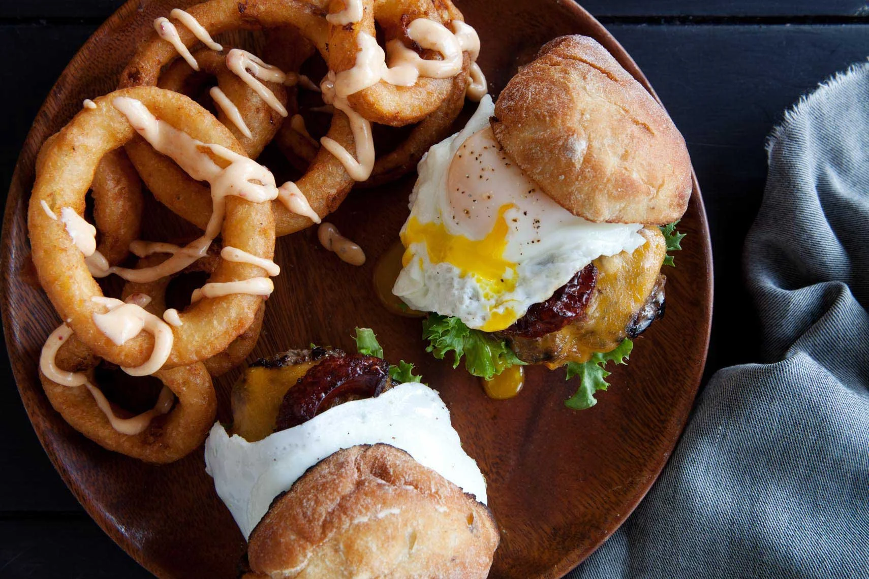 Savory food styling by Julie Hopper, food stylist