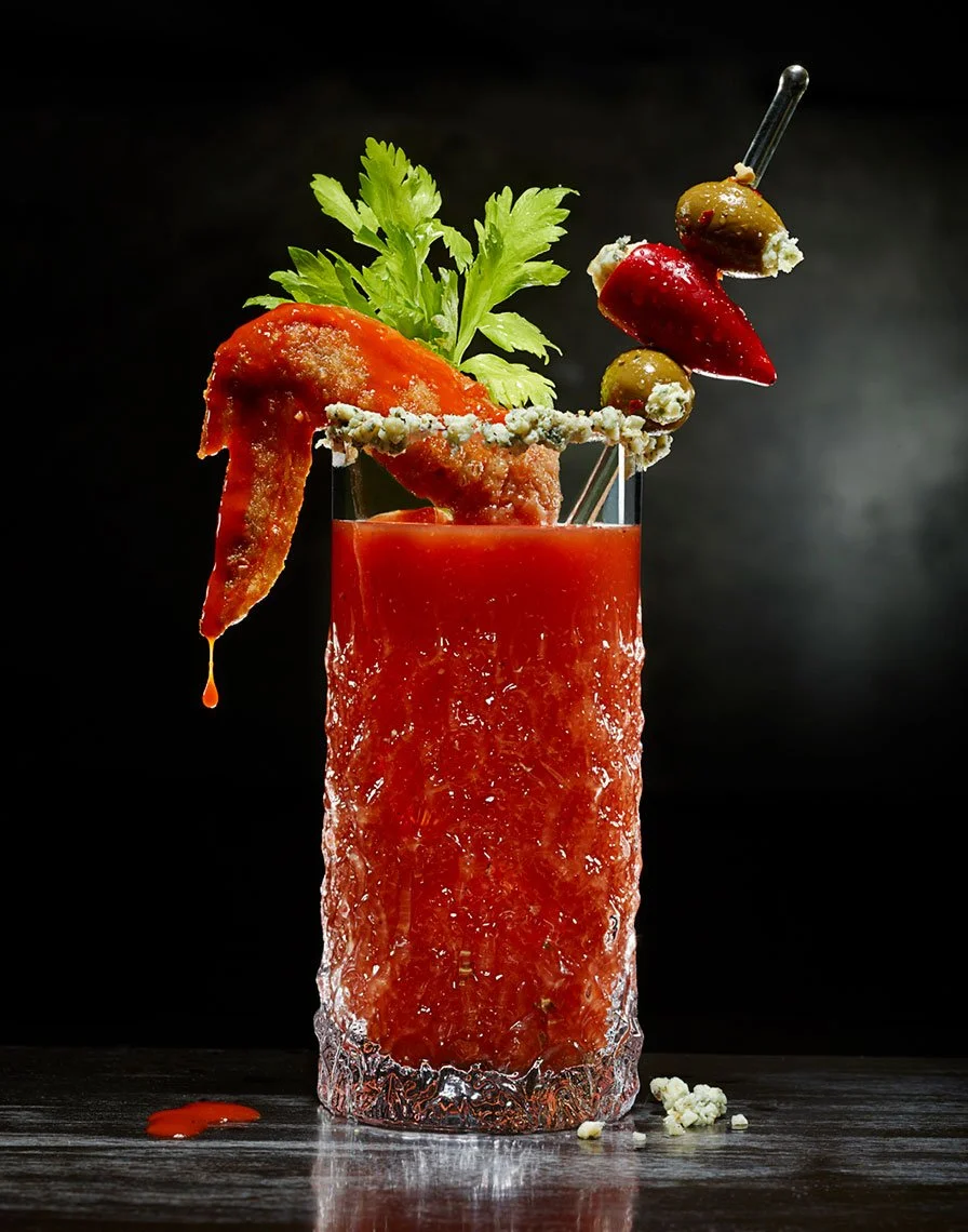 Drink and beverage styling by Skylar Edberg, food stylist