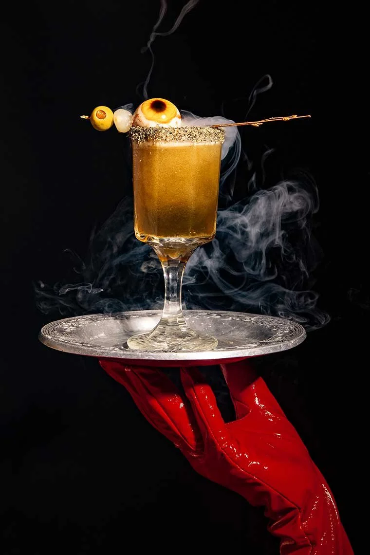 Drink and beverage styling by Skylar Edberg, food stylist