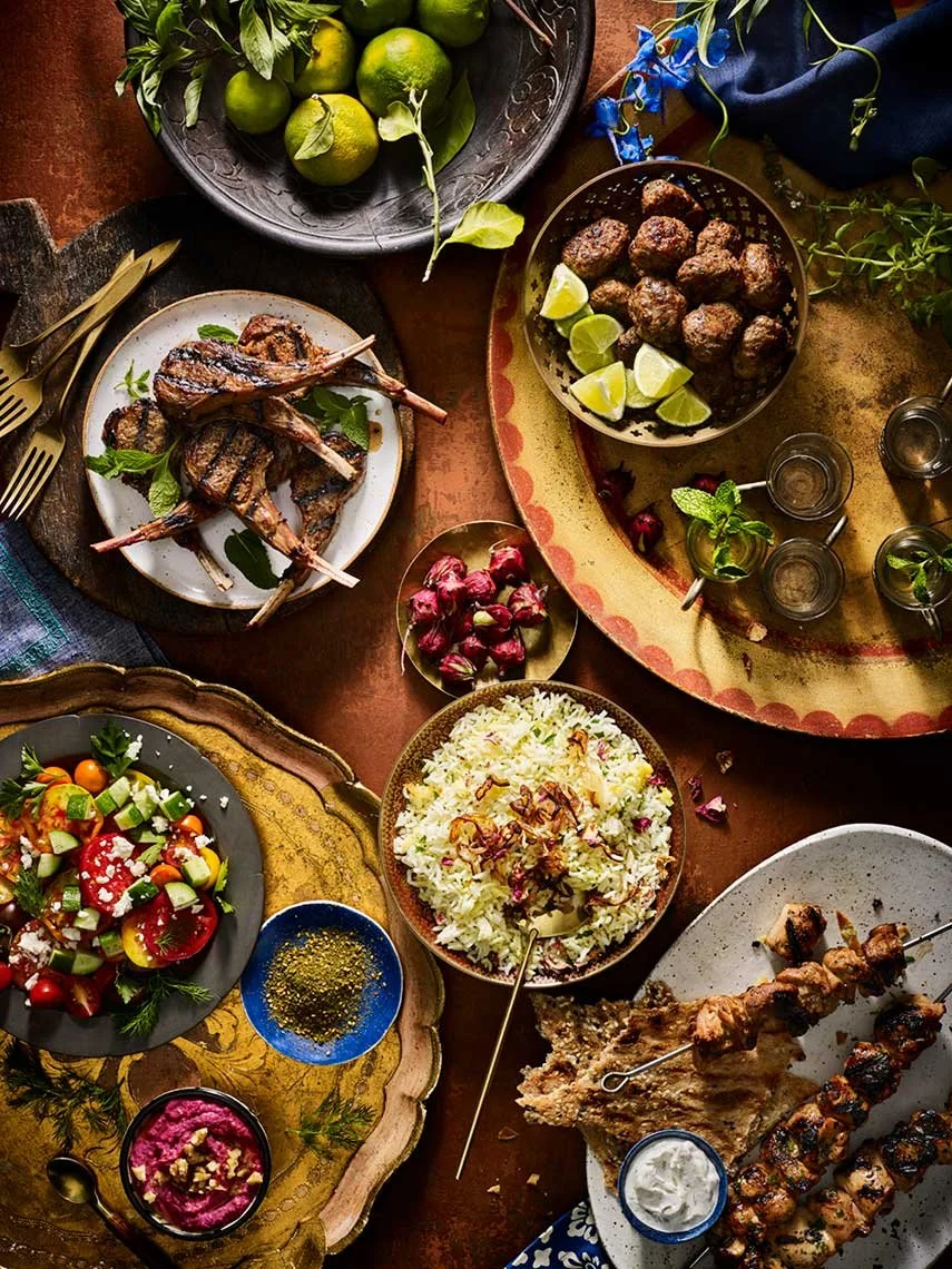 Savory food styling by Marah Abel, food stylist
