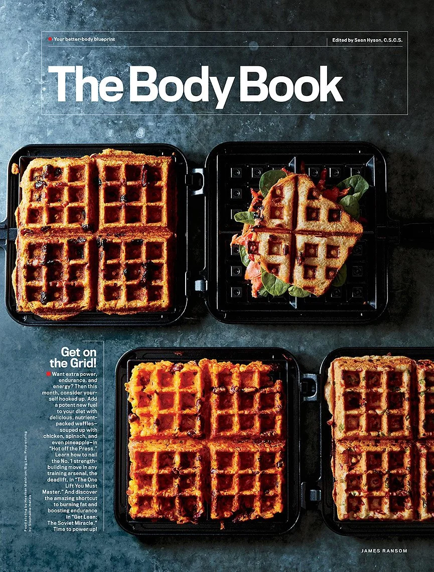 Published cookbook and editorial work by James Ransom, photographer and director