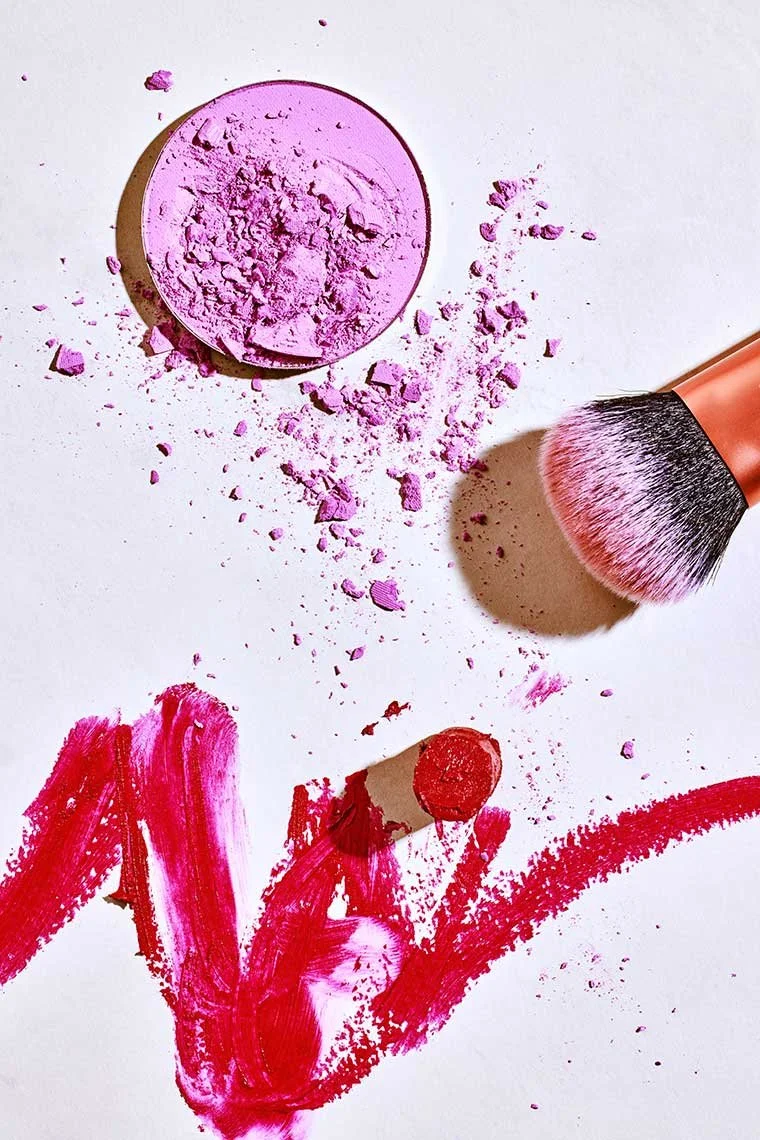 Cosmetic product styling by Nathan Carrabba, food, beverage and cosmetic stylist