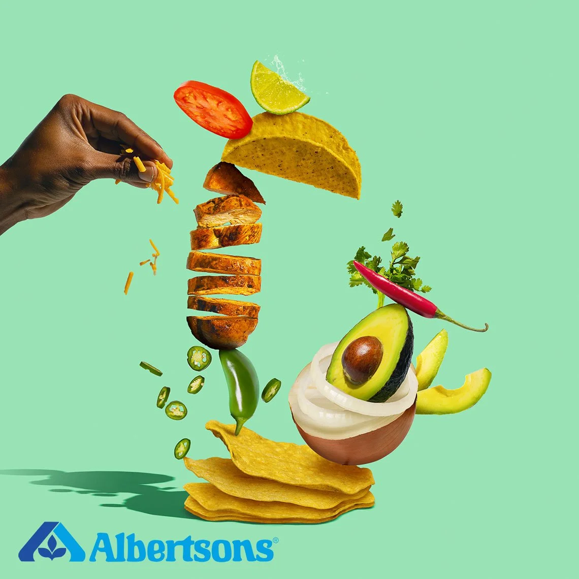 Published cookbook and editorial work by Marah Abel, food stylist