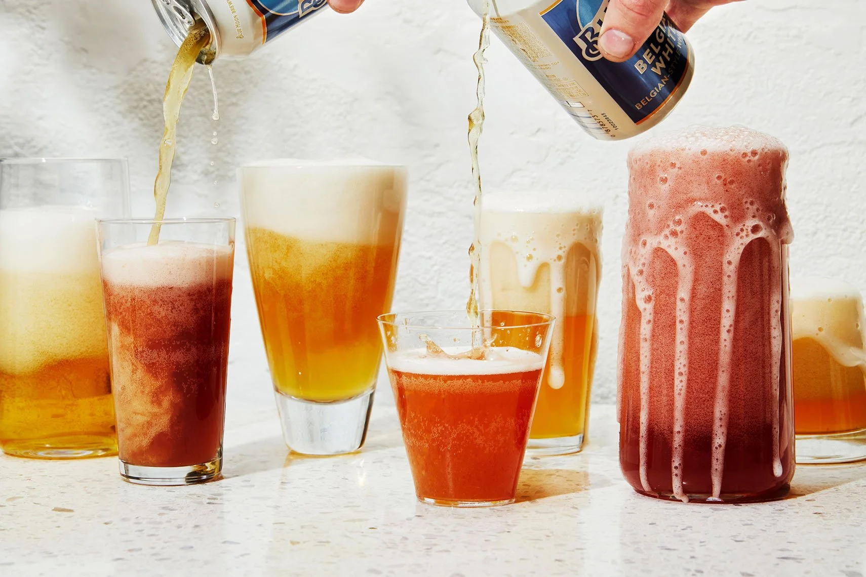 Drink and beverage styling by Nathan Carrabba, food, beverage and cosmetic stylist