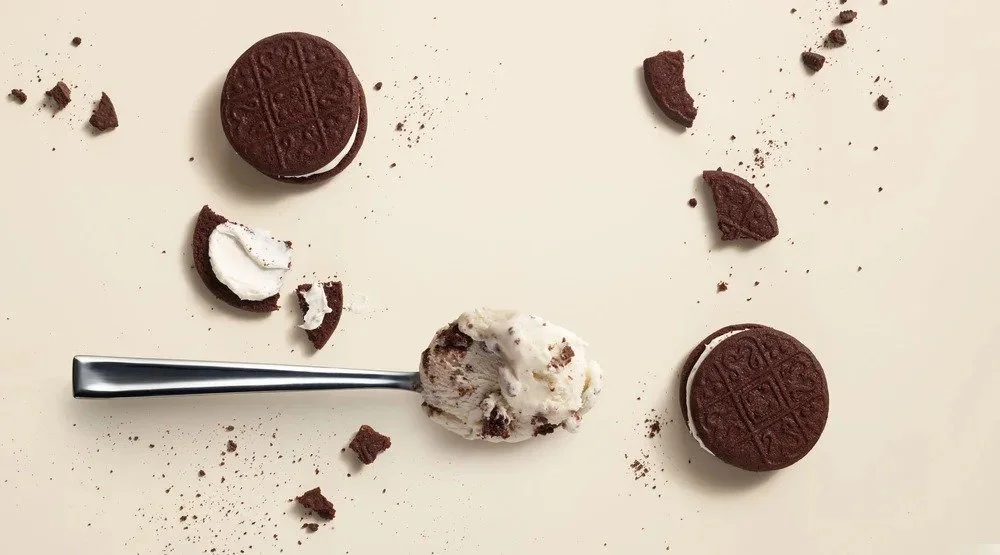 Ice cream styling by Julie Hopper, food stylist