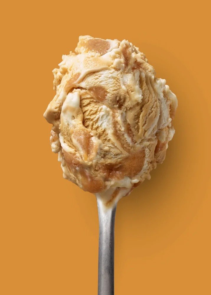Ice cream styling by Julie Hopper, food stylist
