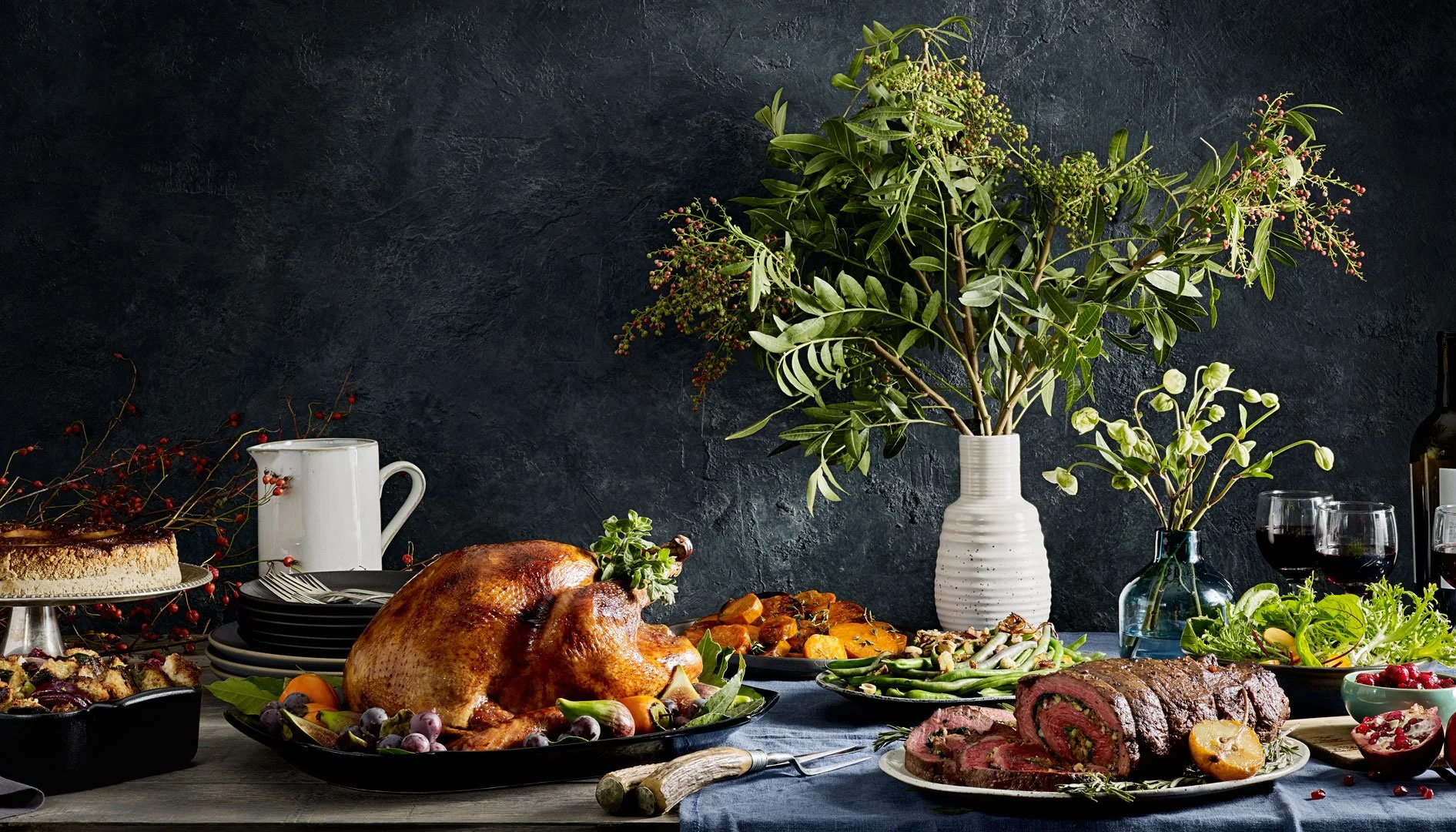 Savory food styling by Marah Abel, food stylist