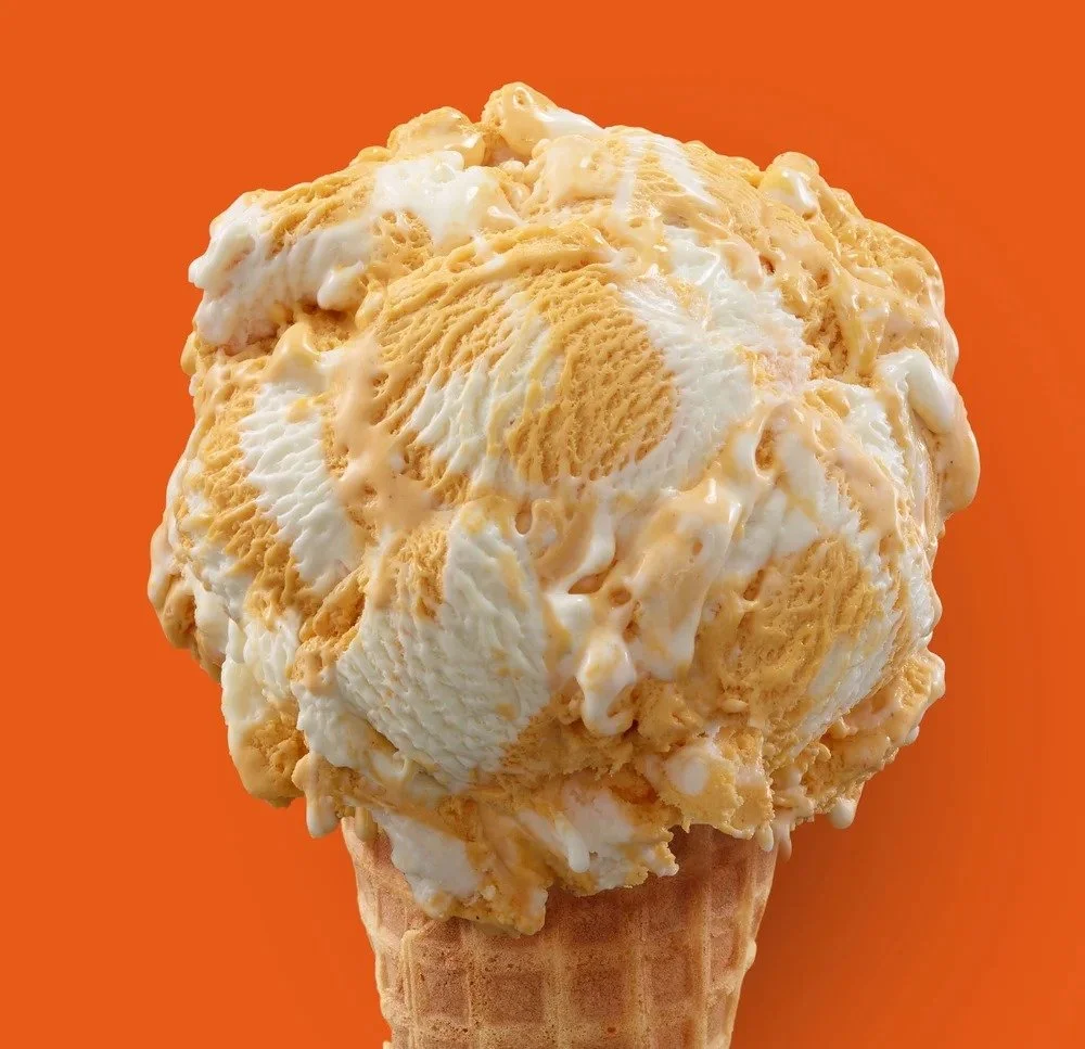 Ice cream styling by Julie Hopper, food stylist