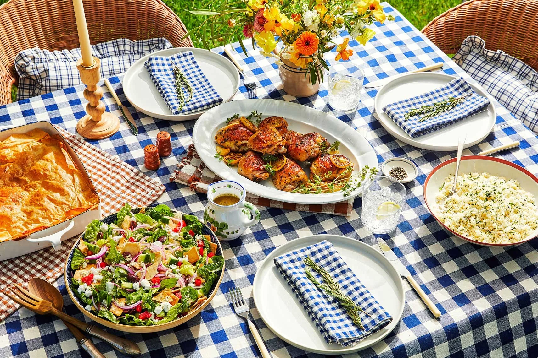 Savory food styling by Marah Abel, food stylist