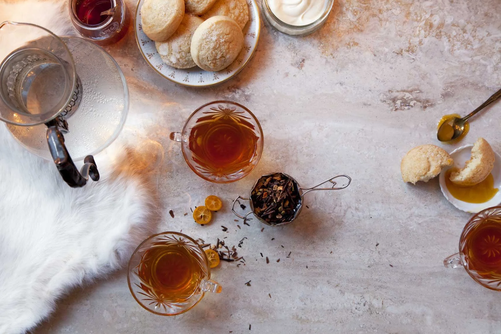 Drink and beverage styling by Julie Hopper, food stylist