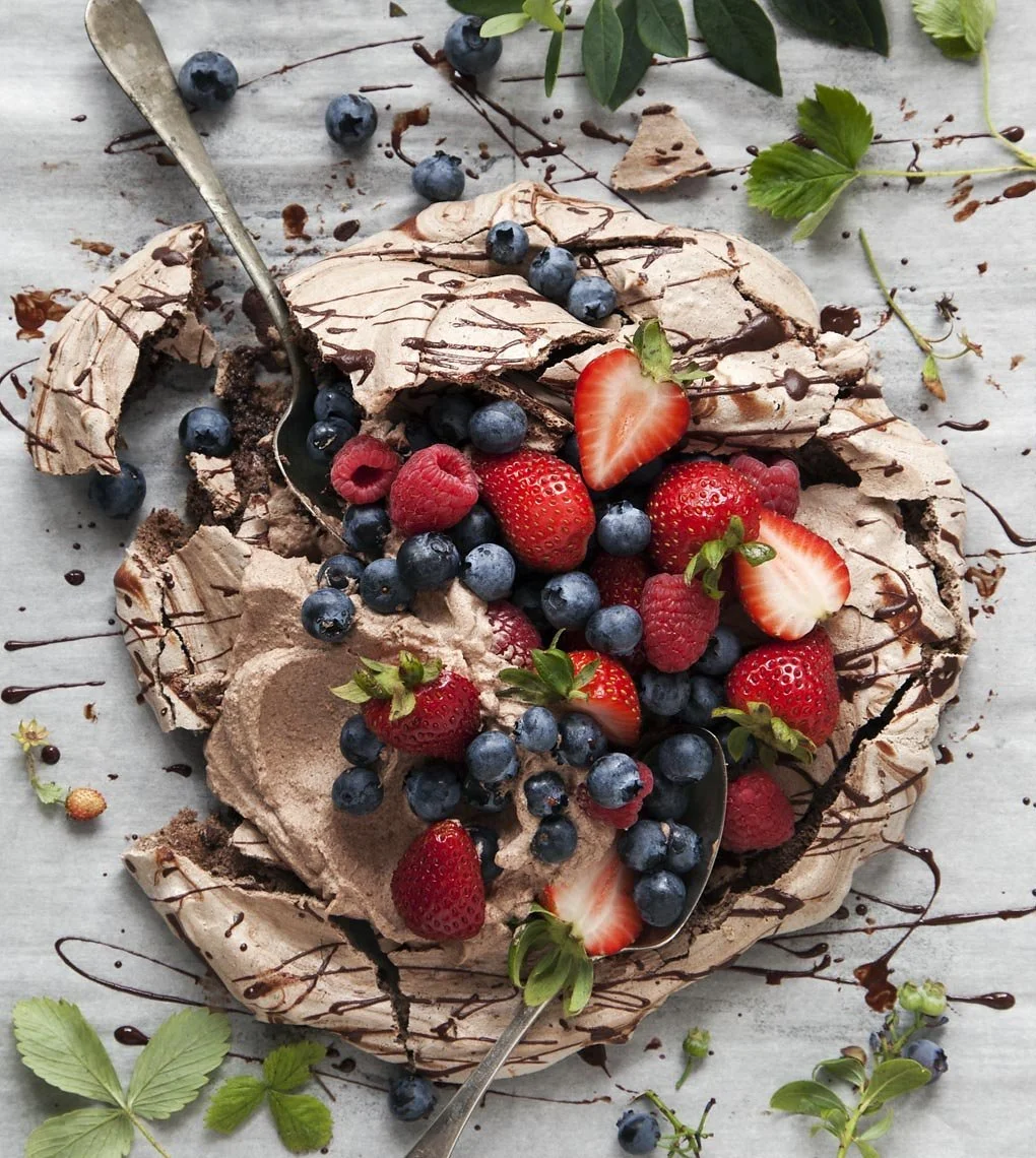 Dessert and sweets styling by Julie Hopper, food stylist