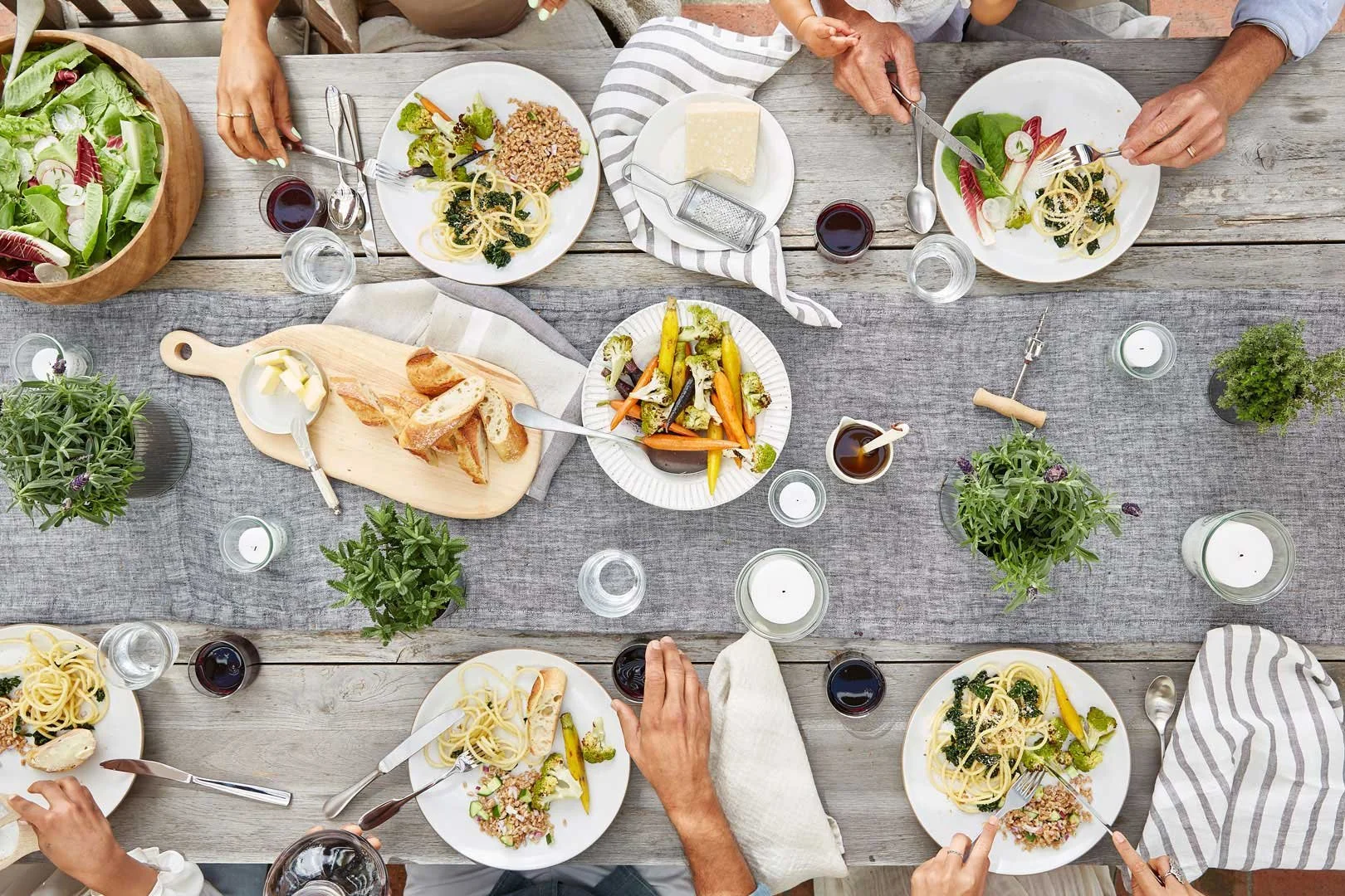 Savory food styling by Marah Abel, food stylist