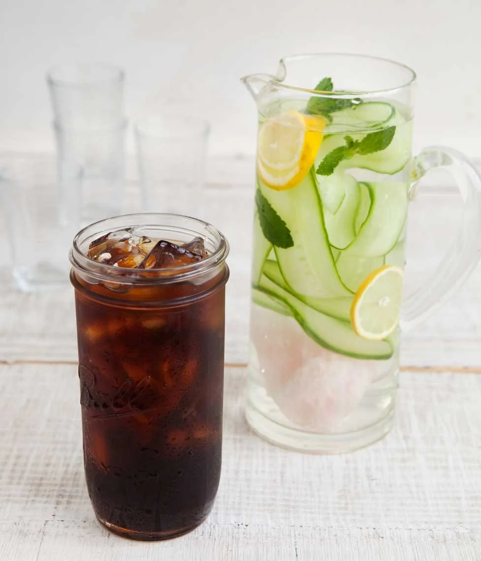 Drink and beverage styling by Julie Hopper, food stylist