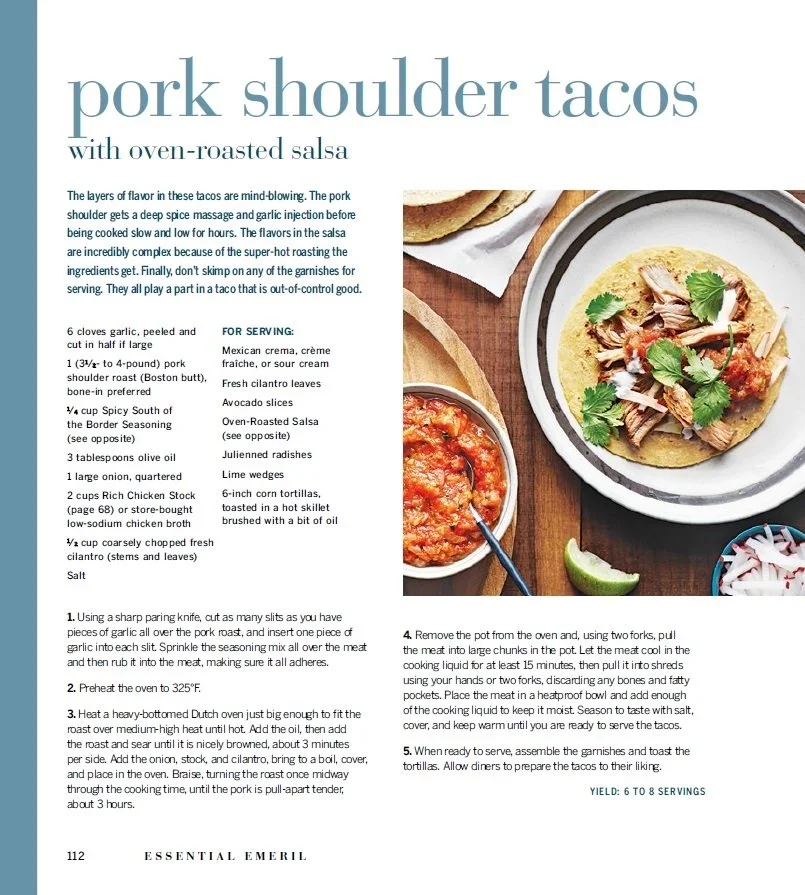 Published cookbook and editorial work by Nathan Carrabba, food, beverage and cosmetic stylist