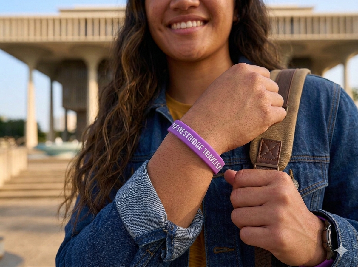 The Westridge Traveler wristband