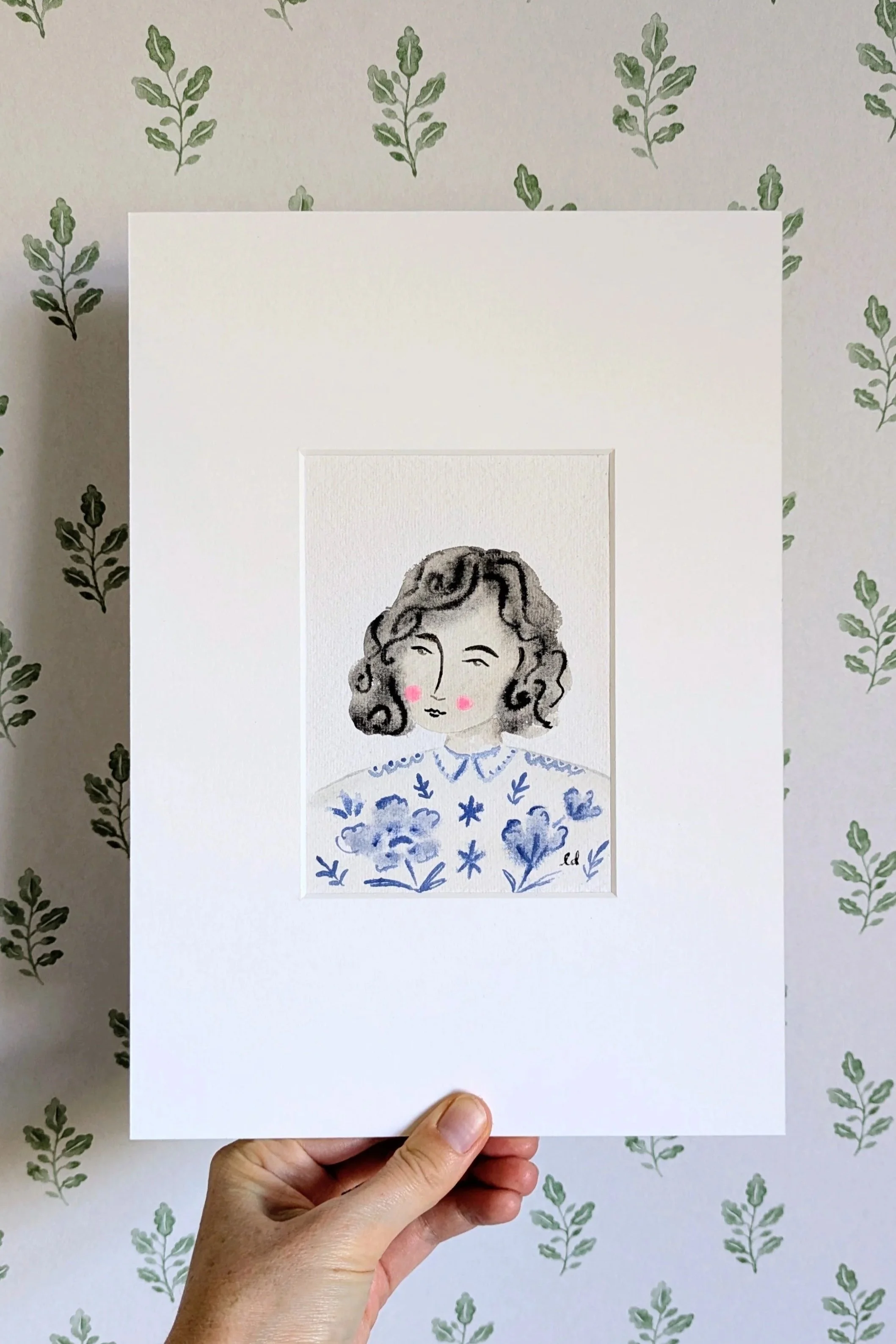 Woman+in+Delft+by+Laura+Dampney.jpg