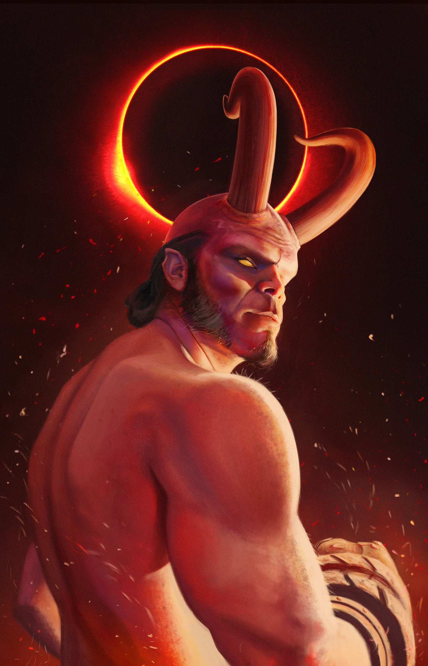 Hellboy - Adobe Photoshop