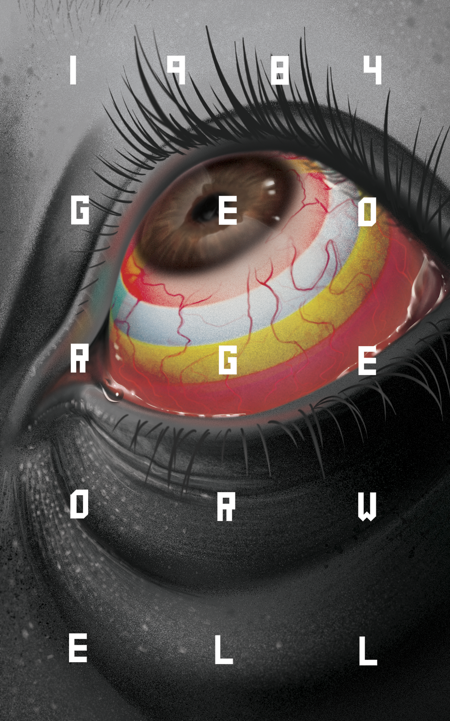 1984 Cover - Adobe Photoshop