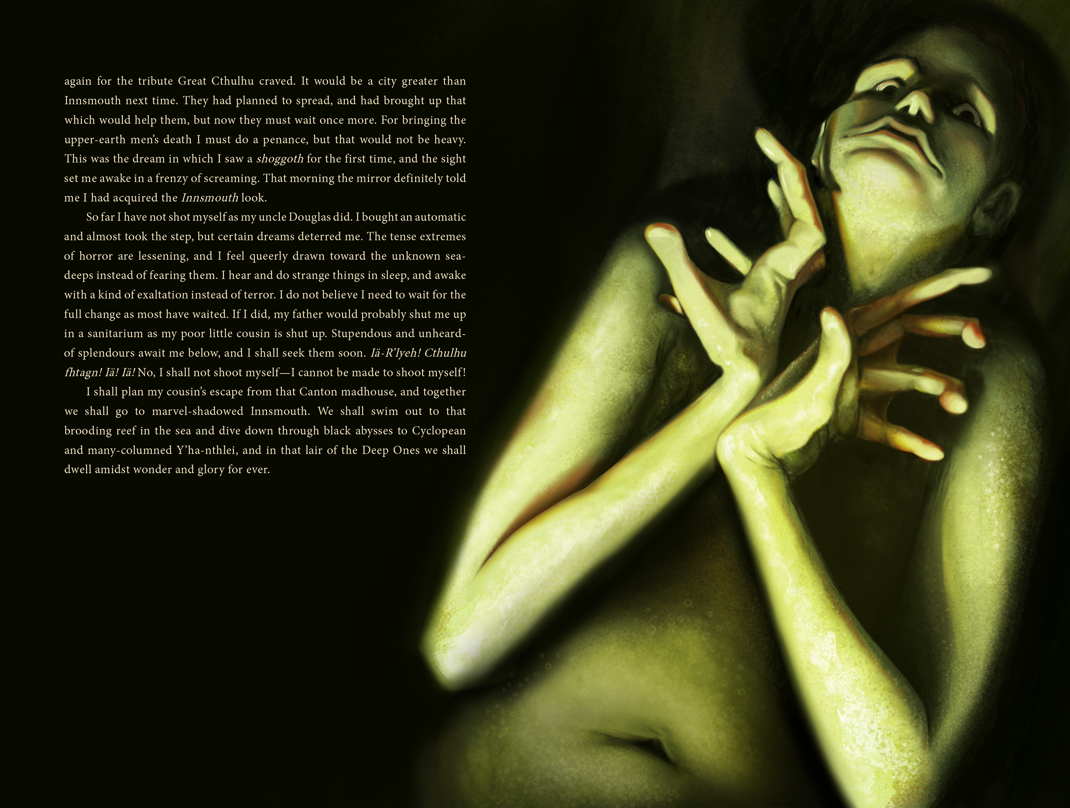 The Shadow Over Innsmouth Interior - Adobe Photoshop