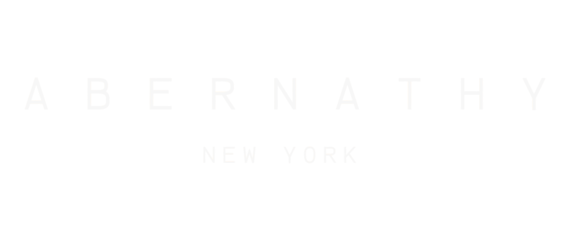 Abernathy New York logo in black and white.