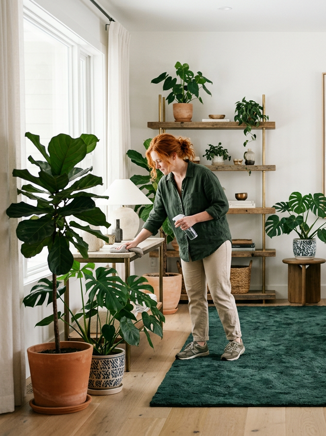 House cleaning and Plant Care in Portland and Lake Oswego.
