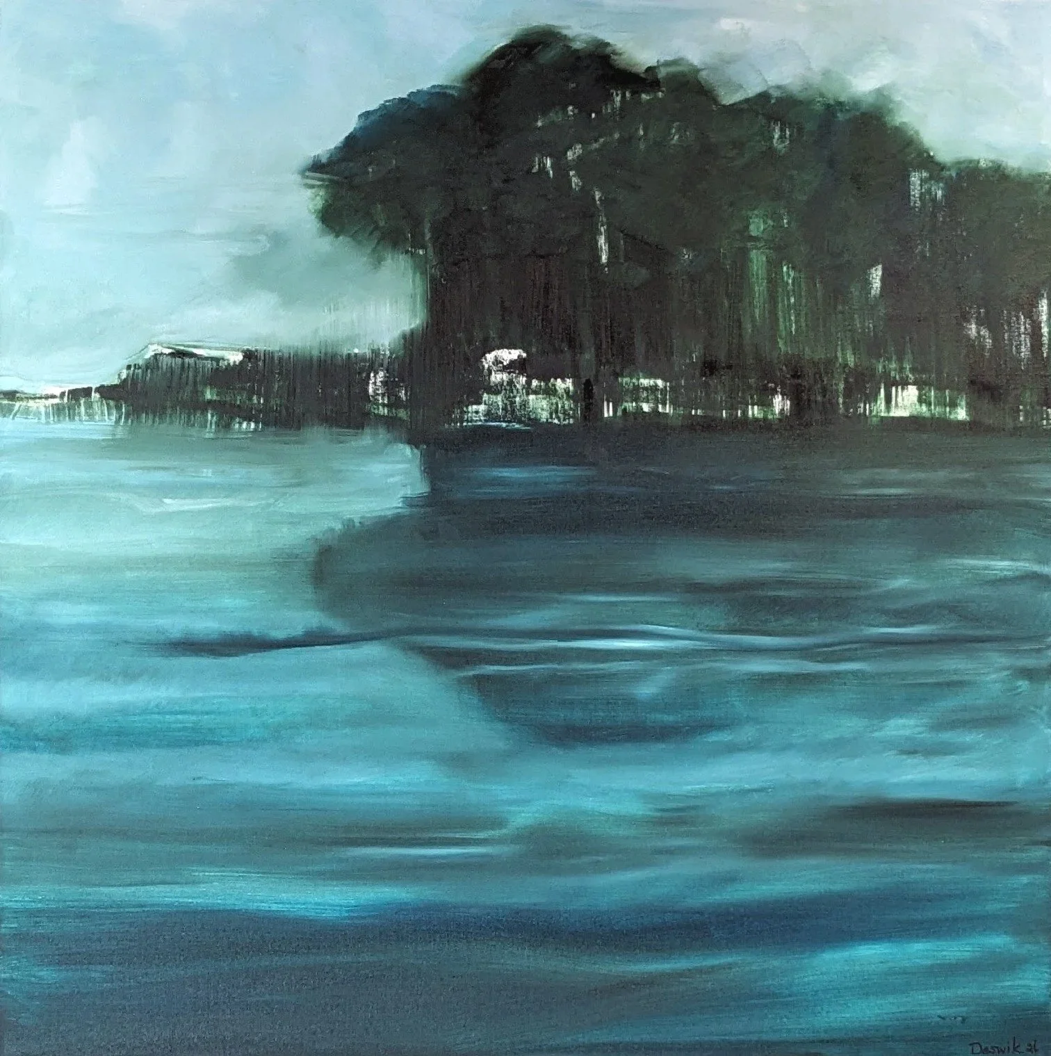 "Friday Harbor"
Oil on Canvas, 30" x 30"
$795