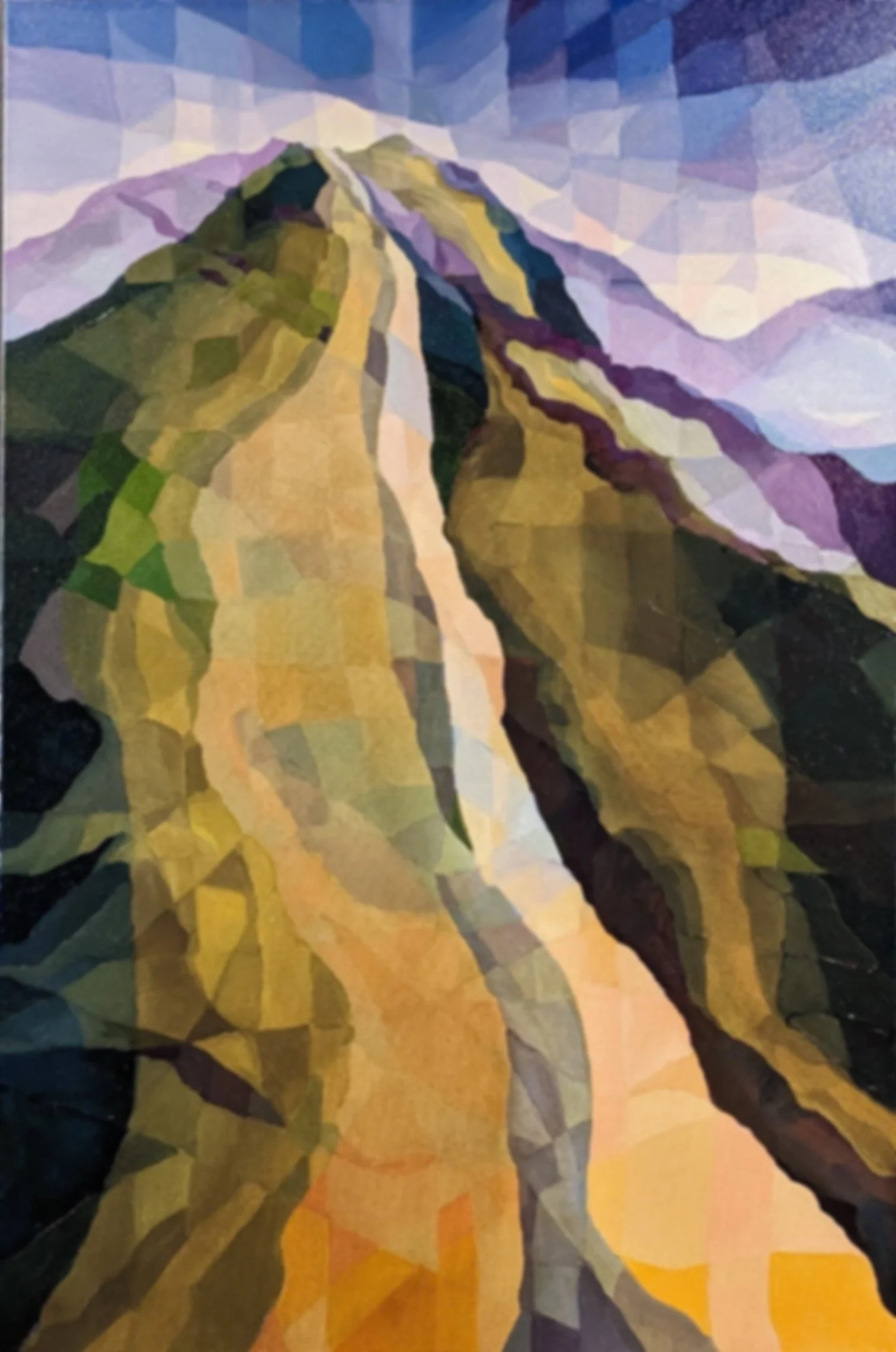 "Trail Ascent of Lovell Gulch"
Oil on Canvas, 20" x 30"
$595