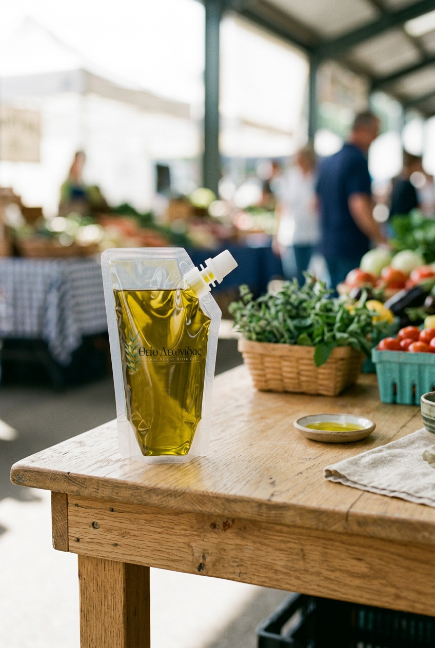 Greek Olive Oil Pouch - 250ml