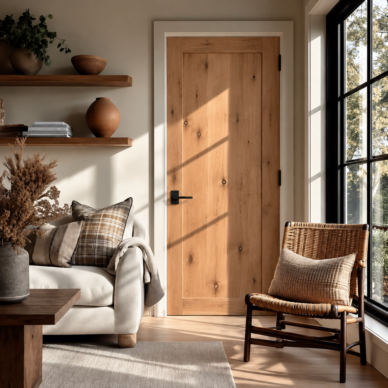 1 PANEl KNOTTY ALDER SHAKER