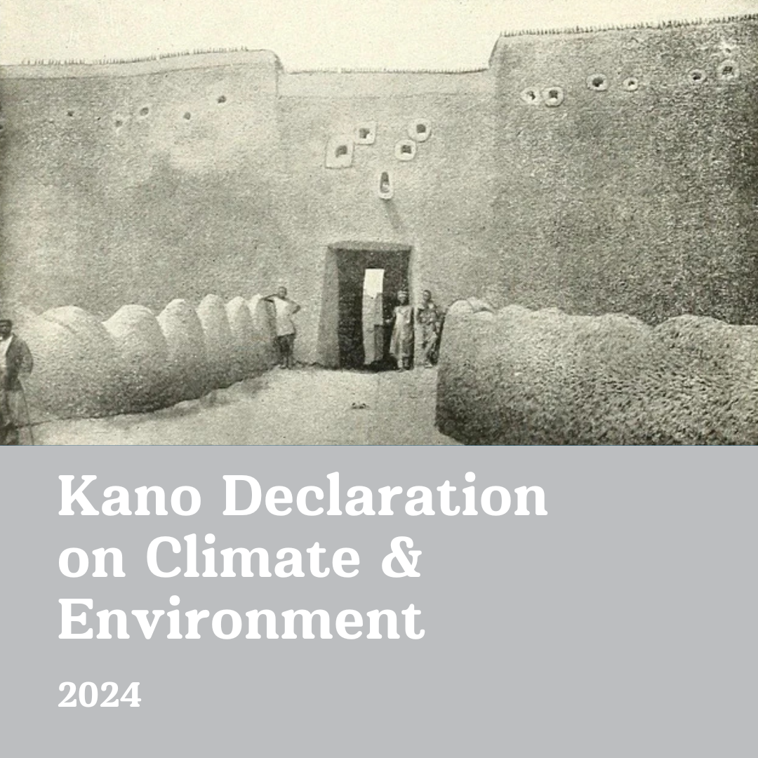 Kano Declaration on Climate & Environment
