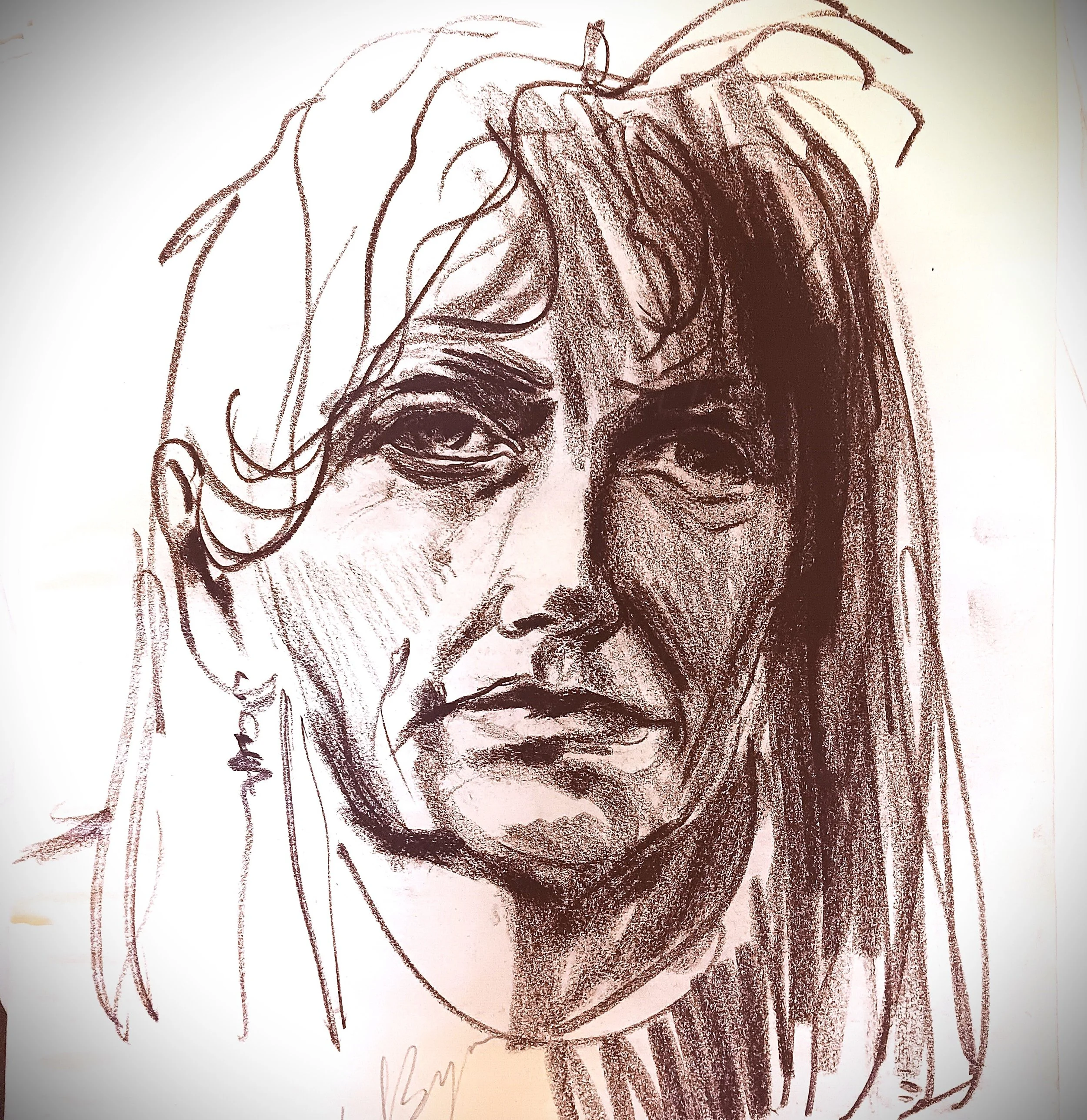 Woman in Charcoal 